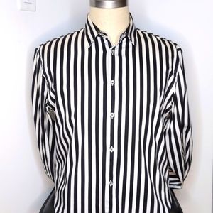 US L Slim Fit Striped Button-Down